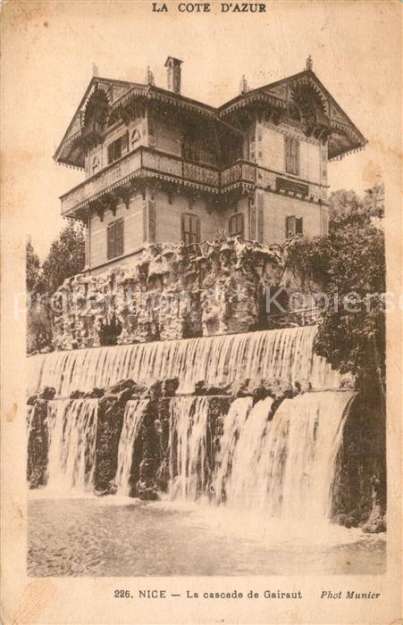 Nice Alpes Maritimes Cascade de Gairaut