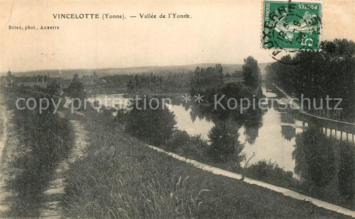 Vincelottes Panorama Vallee de l'Yonne