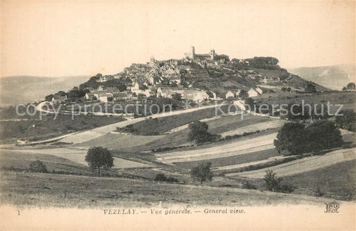Vezelay Vue Generale