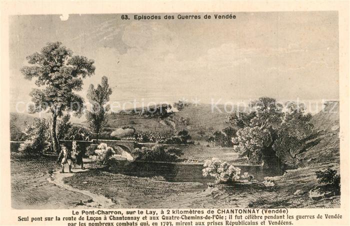 Chantonnay Pont Charron sur le Lay Dessin Künstler