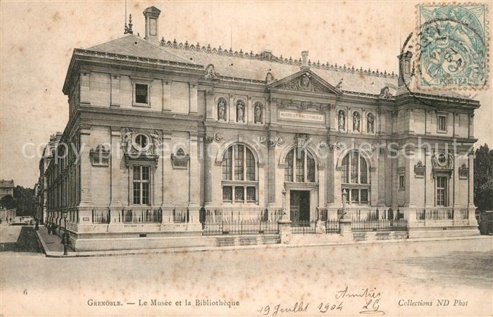 Grenoble Musee Bibliothèque