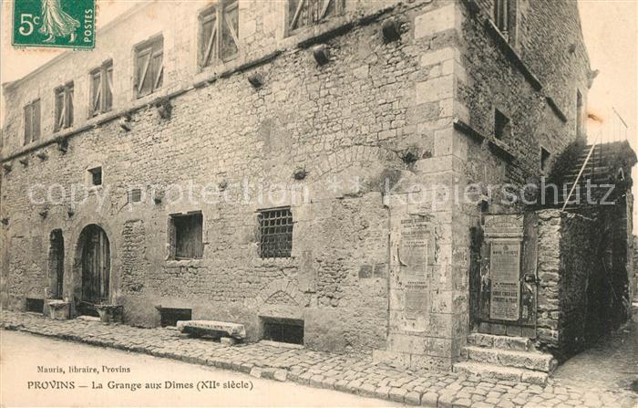 Provins La Grange aux Dimes XIIe siècle