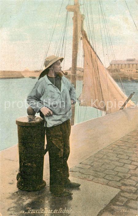 Trouville-sur-Mer Type de Pêcheur