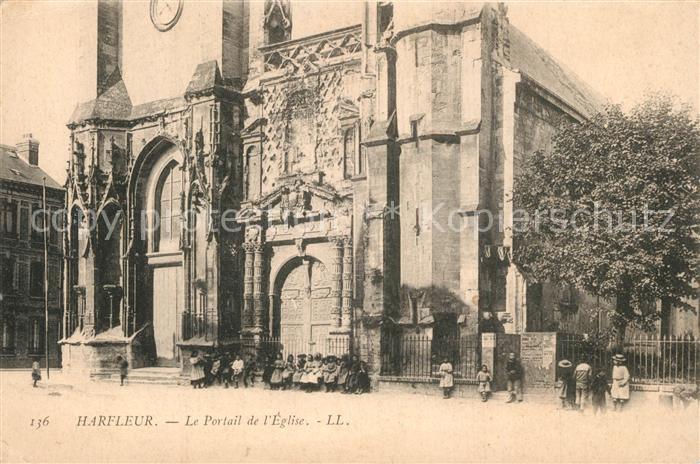 Harfleur Portail de l'Eglise
