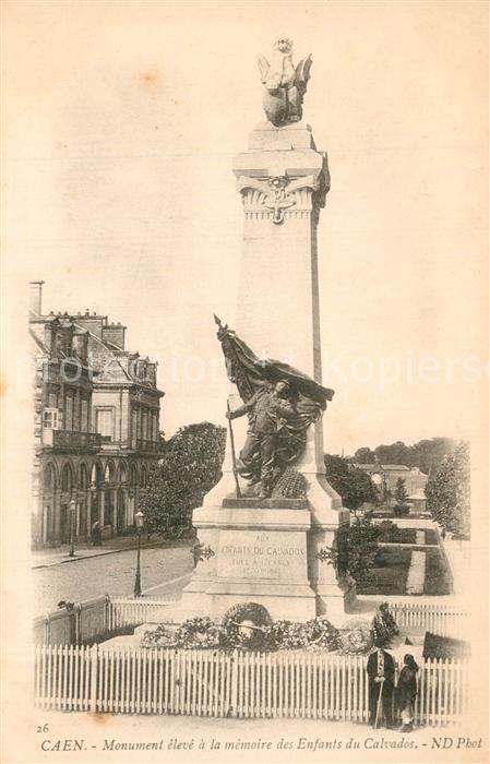 Caen Monument a la mémoire des Enfants du Ca
