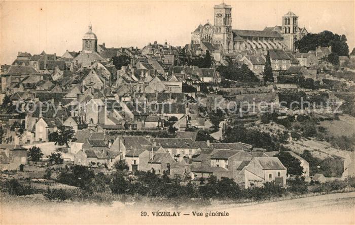 Vezelay Vue Generale