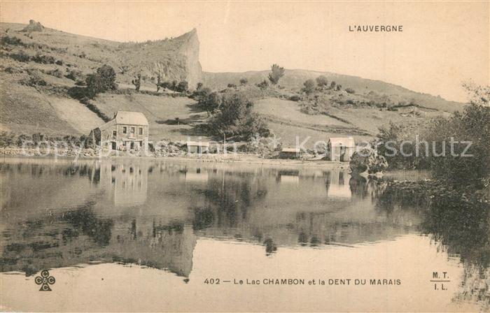 Lac Chambon et Dent du Marais
