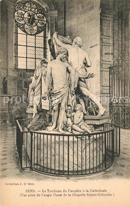Sens 89 Tombeau du Dauphin a la Cathedrale