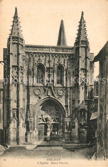 Avignon Vaucluse Eglise Saint Pierre
