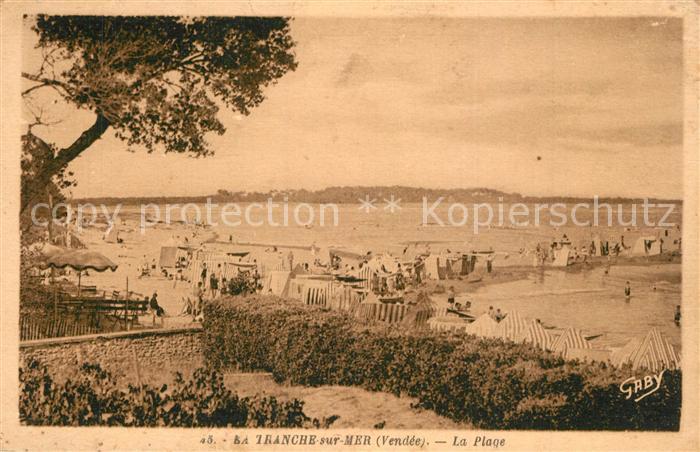 La Tranche-sur-Mer La plage