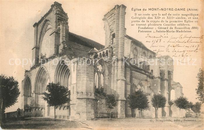 Mont-Notre-Dame Ruines de l'Eglise