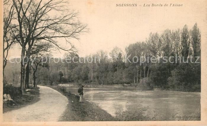 Soissons Aisne Les bords de l'Aisne