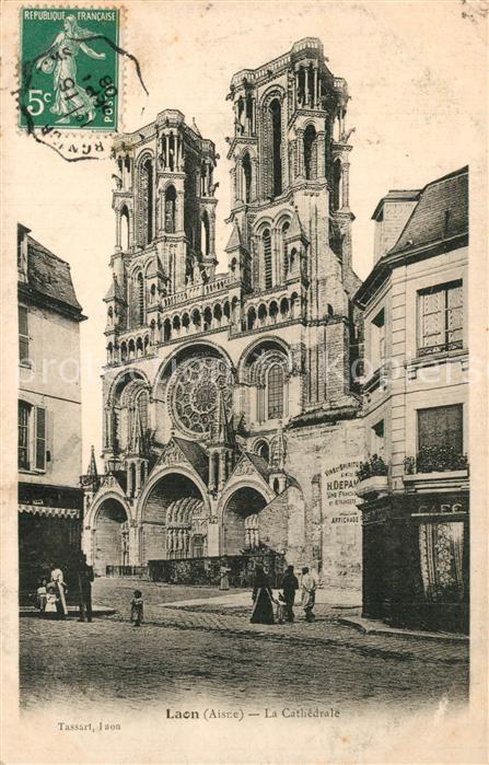 Laon Aisne La Cathedrale
