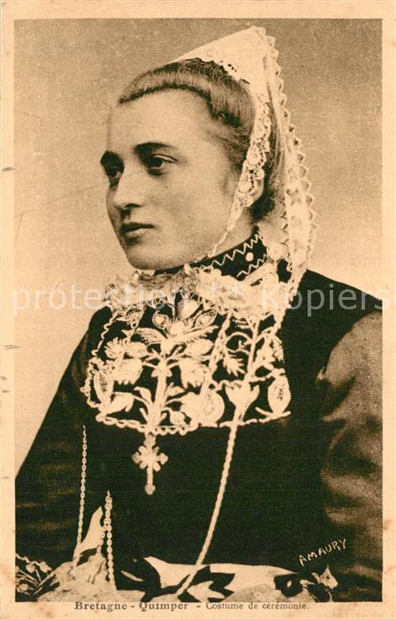 Quimper Costume de cérémonie Trachten