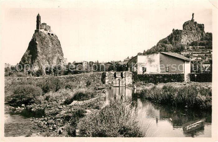 Le Puy-en-Velay Les Rochers Corneille et Saint Michel