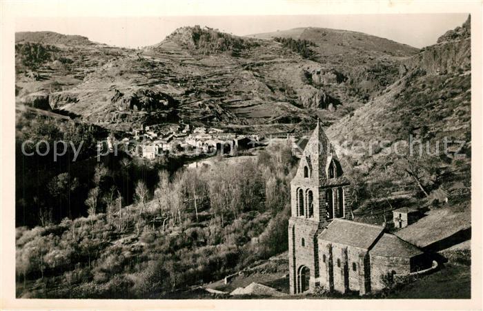 Saint-Julien-des-Chazes La Chapelle et Vallee de l'Allier