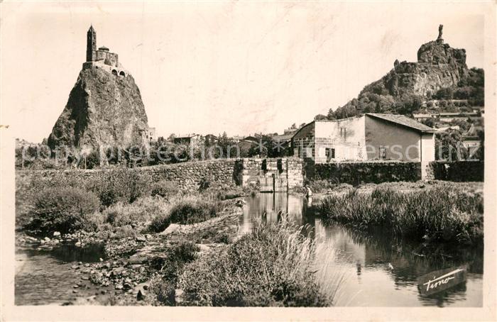 Le Puy-en-Velay Les Rochers Corneille et Saint Michel