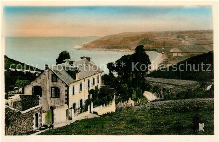 Plougasnou Fuenteunigou vu des plages de Plougasnou et Saint Jean du Doigt
