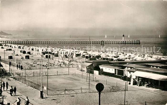 Trouville-sur-Mer La plage
