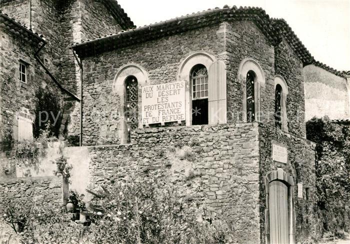 Le Mas Soubeyran Musee du Desert Facade extérieure vers l'entrée