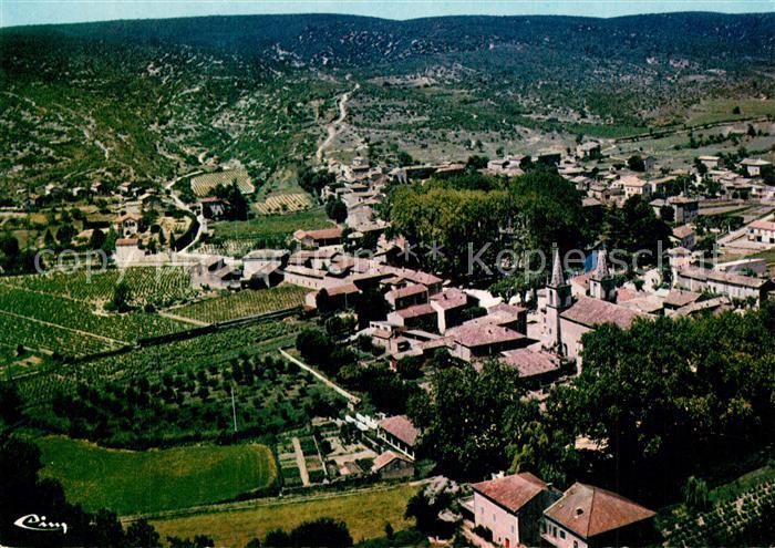 Goudargues Vue aérienne