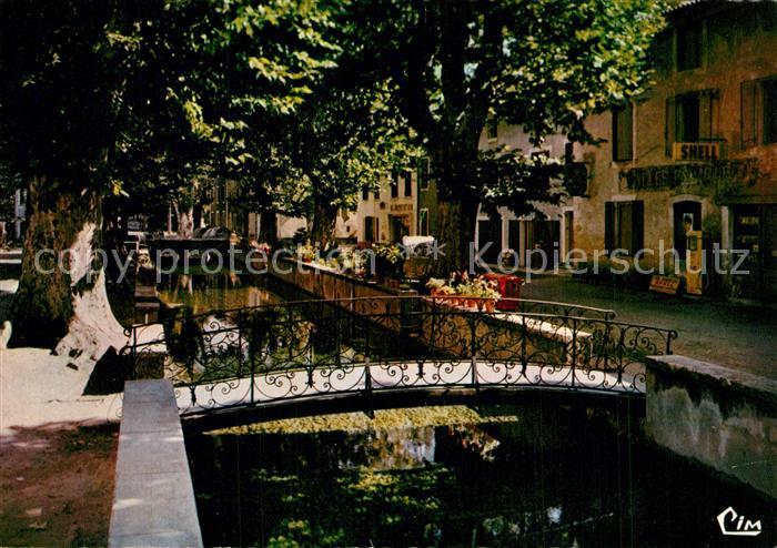 Goudargues Le Canal et entrepont