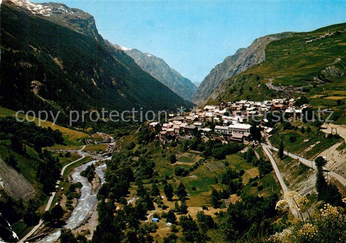 La Grave Vue d ensemble et le camping Alpes