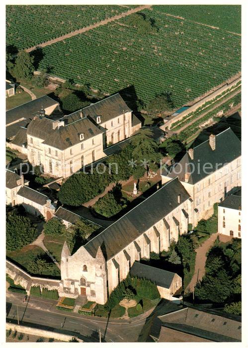 Bourgueil Ancienne Abbaye bénédictine vue aérienne
