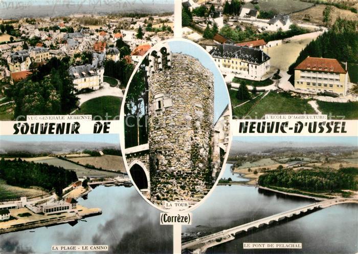 Neuvic Correze Tour Ecole d_Agriculture Pont de Pelach