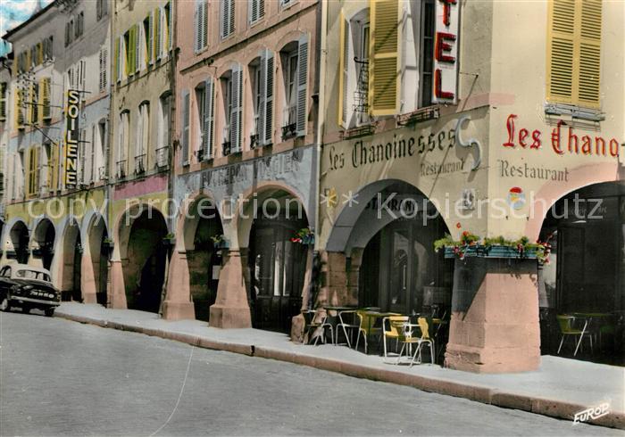 Remiremont Vosges Grande Rue Grandes Arcades