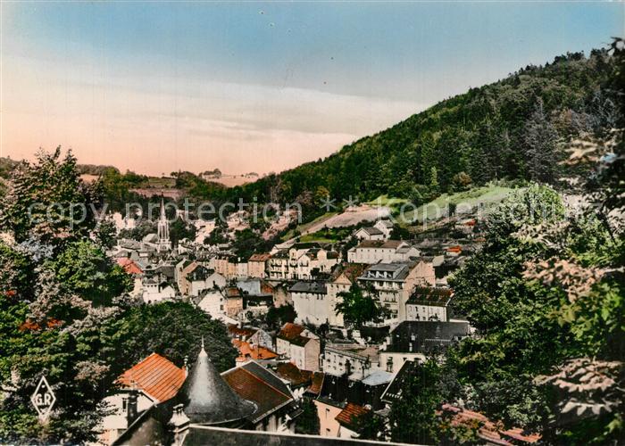 Plombieres-les-Bains Vosges Panorama