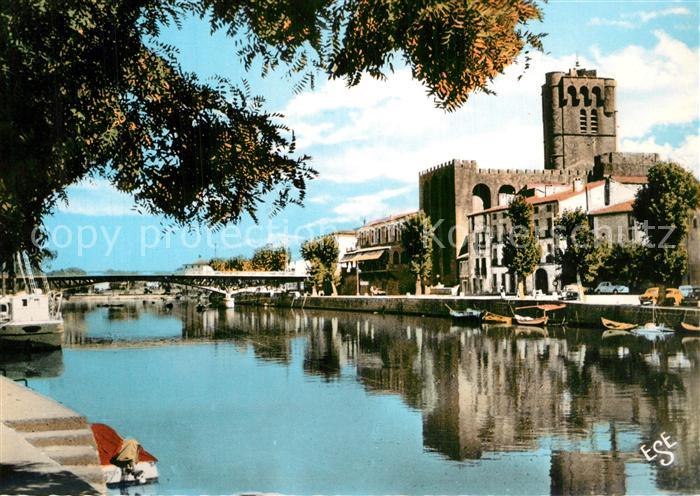 Agde Bords de la rivière l_Hérault