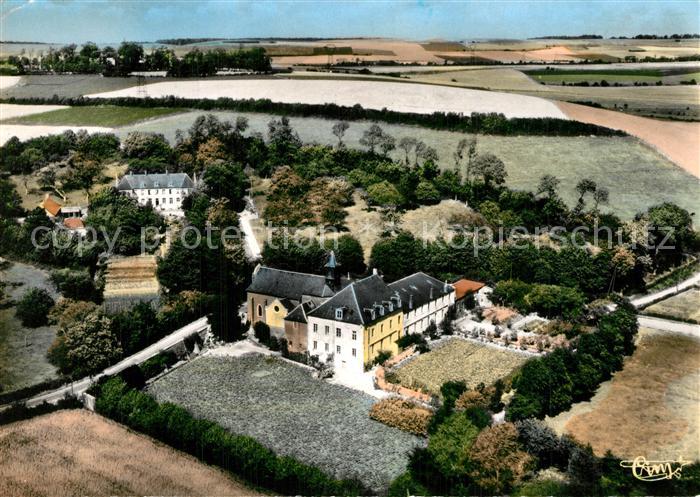 Hardinghen Ermitage et Chateau de la Motte vue aérienne