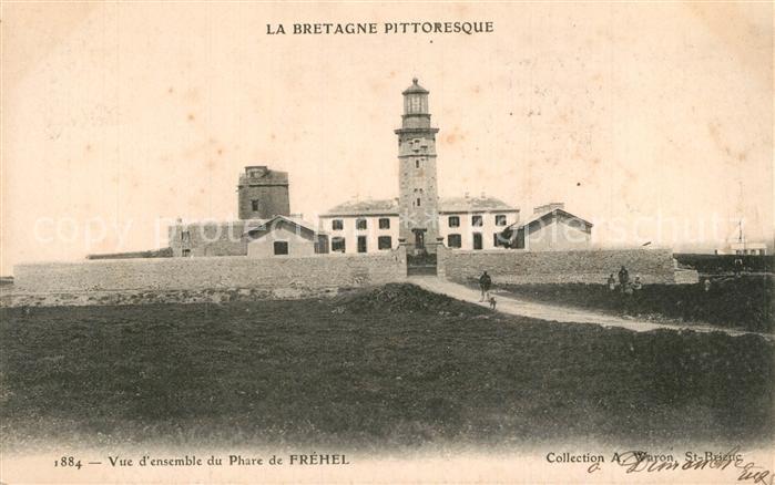 Frehel Vue d’ensemble du Phare de Frehel