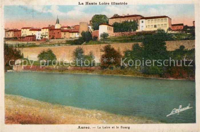 Aurec-sur-Loire La Loire et le Bourg