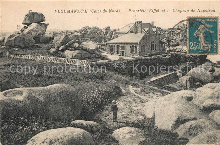 Ploumanach Propriete Eiffel et le Chapeau de Napoleon
