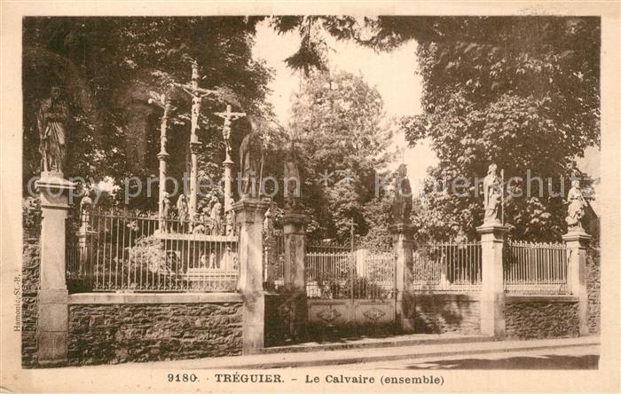 Treguier Cotes d Armor Le Calvaire ensemble