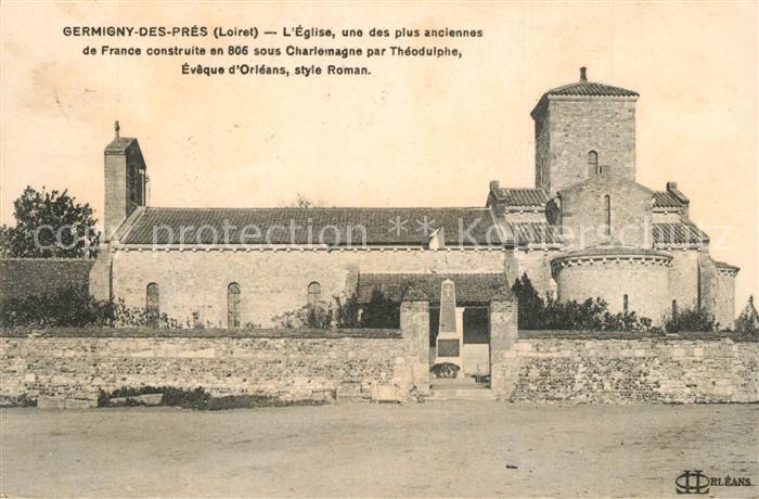 Germigny-des-Pres Eglise une des plus anciennes de France
