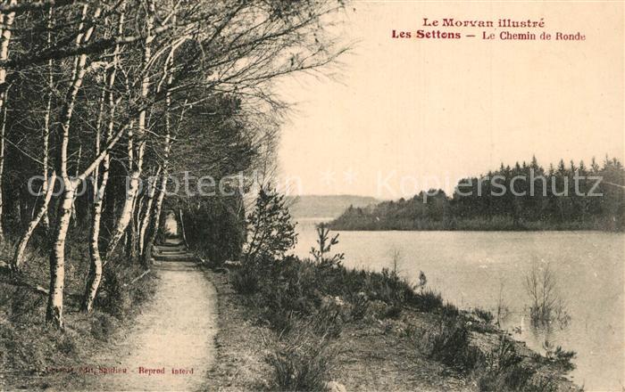 Les Settons Le Chemin de Ronde