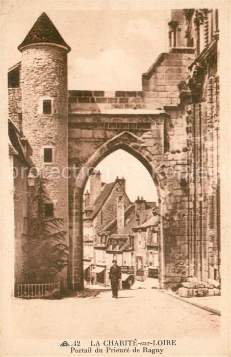 La Charite-sur-Loire Portail du Prieure de Ragny