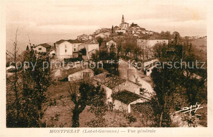 Montpezat Lot-et-Garonne Vue generale