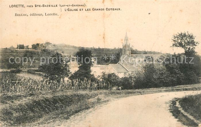 Lorette Loire Eglise et les Grands Coteaux