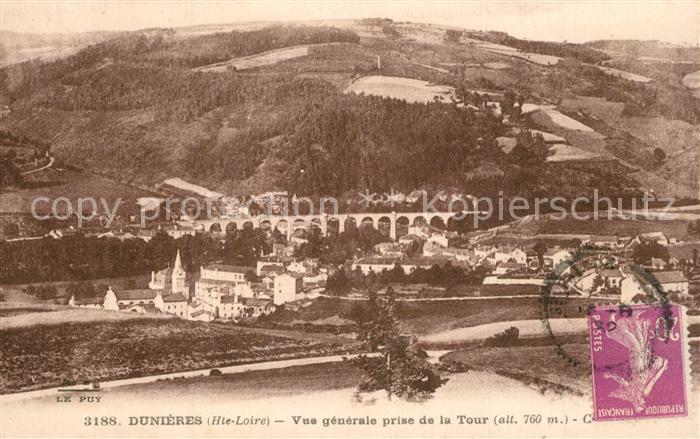 Dunieres Vue generale prise de la Tour