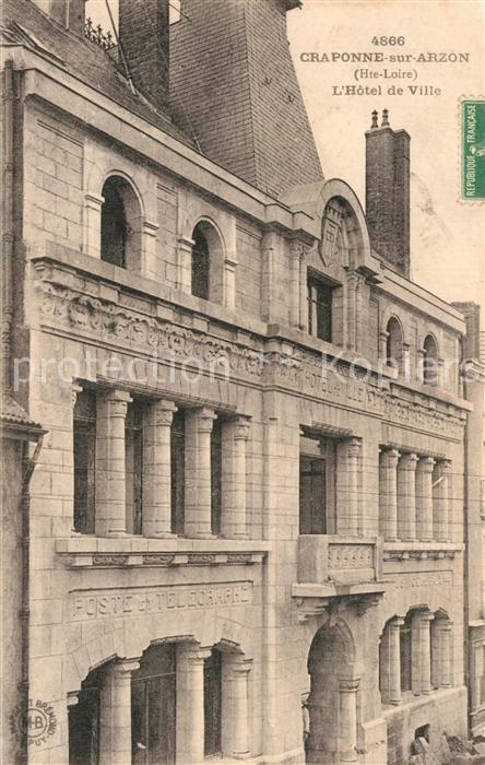 Craponne-sur-Arzon Hotel de Ville