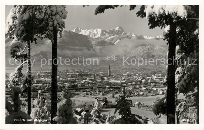 Villach Kaernten mit Mangart