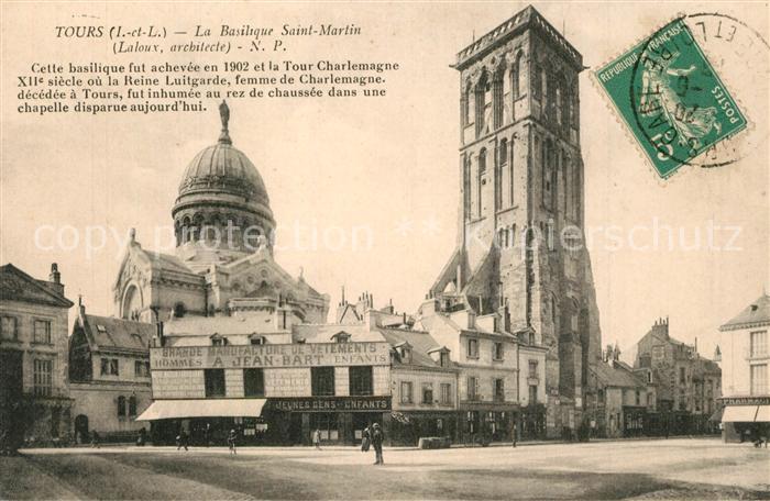 Tours Indre-et-Loire La Basilique Saint Martin