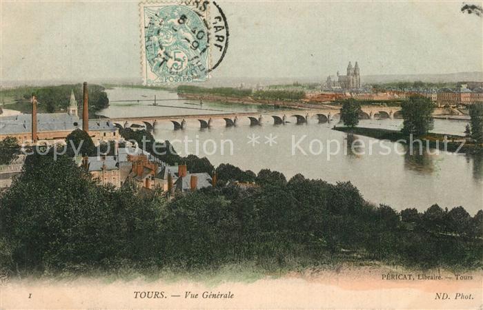 Tours Indre-et-Loire Vue generale