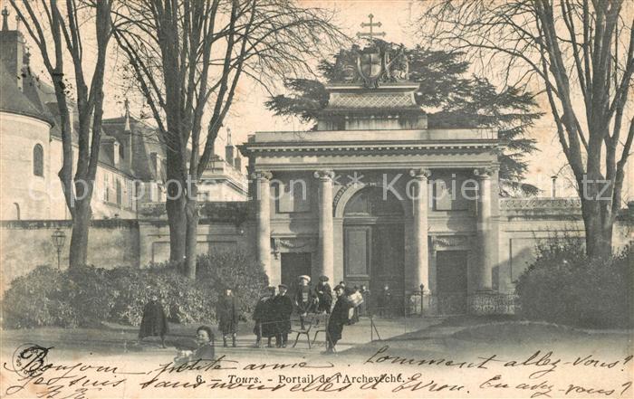 Tours Indre-et-Loire Portail de l'Archeveche