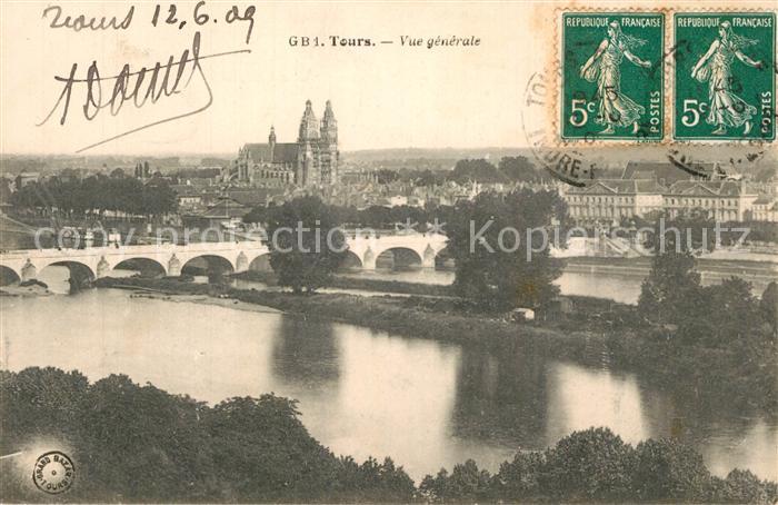 Tours Indre-et-Loire Vue generale