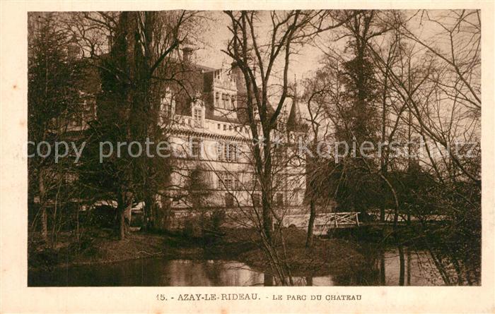 Azay-le-Rideau Le Parc du Chateau